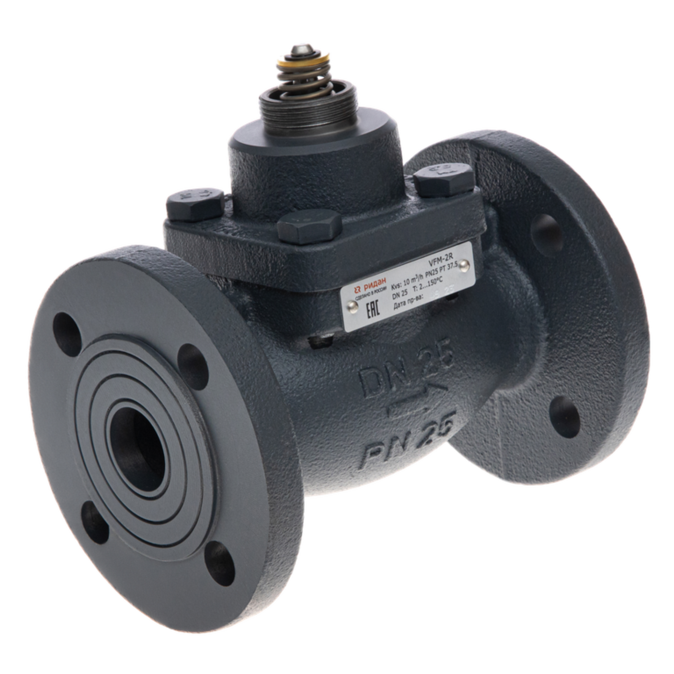 Клапан регулирующий фланцевый Ридан VFM-2R DN15 (арт. 065B3050R) Клапан регулирующий фланцевый Ридан VFM-2R DN15 (арт. 065B3050R)